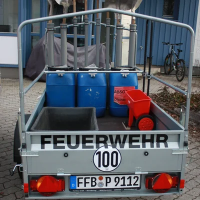 Ölspur-Einsatz-Anhänger